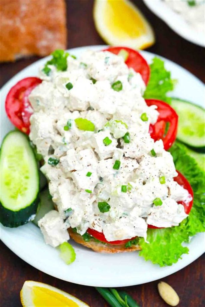 Chicken Salad Recipe - Cookinandcampin.com