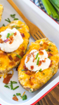 Air Fryer Twice Baked Potatoes