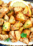 Air Fryer Chicken & Potatoes