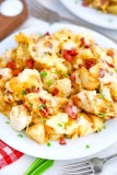 Chicken Bacon Ranch Casserole