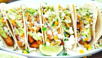 Mexican Street Corn Chicken Tacos