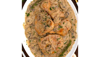 Mushroom Pork Chops Recipe