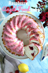 Raspberry Angel Food Cake